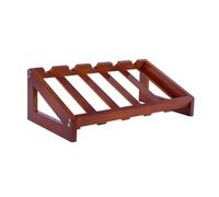 Zkydhbd Portabottiglie in legno massello naturale moderno Bucolico Case Pub Decorazione Multifunzionale Bottiglia Mensola Soluzione di Stoccaggio Vintage Cucina Pub Accessori