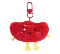 Zkydhbd Portachiavi in peluche leggero ornamento portatile supporto per auto per bambini serpente borsa fascino disegni unici festival festival, D