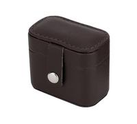 Zkydhbd Portagioie da viaggio Piccolo Portagioie Portatile Organizzatore di Cuoio DELL'UNITÀ di elaborazione Orecchini Collana