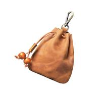Zkydhbd Portagioie in pelle a parete borsa di immagazzinaggio compatto viaggio amichevole design per orecchini collane accessori fatti a mano gioielli in pelle organizzatori