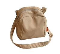 Zkydhbd Pratica borsa a tracolla Oxfords con ampie tasche interne tracolla ergonomica regolabile resistente all'usura borsa a tracolla leggera per donne uomini, cachi, One Size