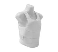 Zkydhbd Protezioni traspiranti di karate della guardia del petto del poliestere adatte ad assorbimento degli urti Il tessuto di Oxford assicura le protezioni adatte