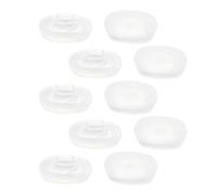 Zkydhbd Regolabile Bambini Occhiali Naso Cuscini Silicone Comfort Fit Facile Installare Antiscivolo Telaio Accessori Silicone Naselli Bambini, Misura unica, come descritto, come descritto