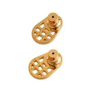 Zkydhbd Retro per orecchini a prova di caduta, struttura in ottone rinforzato, robusto supporto per tutto il giorno, comfort per tutto il giorno, resistente al cedimento, retro sofisticato, 6 1/2