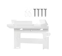 Zkydhbd Risparmio di spazio Mount Per Gen Internet Set di Montaggio Router & Alimentatore Staffa Supporto Staffa di Montaggio A Parete Accessori