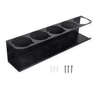 Zkydhbd Scaffale pratico del supporto degli scaffali dell'organizzazione di stoccaggio delle bottiglie efficienti Cobvenient per il metallo delle bottiglie