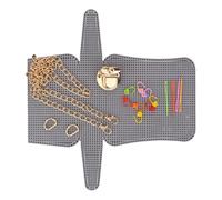 Zkydhbd Set di fogli di tela in maglia acrilica multiuso per ricamo e lavoro a maglia borsa a tracolla borsa per fare accessori artigianali fogli di tela acrilica a rete per borsa borsa, Set 1 Large