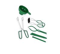 Zkydhbd Set di strumenti professionali per l'inscatolamento 6 PZ Jar Lifter Coperchio Pinze per rimuovere bolle Accessori da cucina delicati per uso domestico Set di rimozione etichette per barattoli