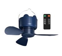 Zkydhbd Silenzioso Motore Brushless Ventilatore da Soffitto Telecomando Controllo 30/45/60min Timer 3Regolabile Velocità USB Powered Per Campeggio Casa Ventilatore a Soffitto Con Telecomando Controllo