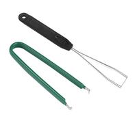 Zkydhbd Strumento di pulizia della tastiera Keycap Lifter Keycap Puller Manutenzione per l'estrazione di interruttori meccanici sostituibili a caldo Rimozione dei tasti sostituibili a caldo