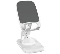 Zkydhbd Supporto da scrivania pieghevole per telefoni cellulari, angolato, regolabile, verticale, per ufficio, casa, per telefoni cellulari