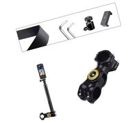 Zkydhbd Supporto leggero in alluminio per fotocamera per ciclismo moto Vlog angoli regolabili per Adventure Bike Camera Mount