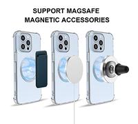 Zkydhbd Supporto magnetico per dito rimovibile Grip Finger Loop Holder per telefono 12 ricarica fogli adesivi neri adesivi fogli adesivi non spessi con supporto adesivo forte
