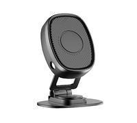 Zkydhbd Supporto per auto Antiscivolo Pieghevole Supporto Regolabile Rotazione di 360 Gradi Supporto Cellulare Culla Auto Stabile Spargimento Slip