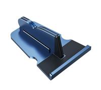 Zkydhbd Supporto per cellulare pieghevole Supporto per telefono da tavolo pieghevole Culle Dock per smartphone tablet sotto 12.9 '' Supporto per telefono pieghevole per scrivania