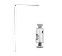 Zkydhbd Supporto per lenza da pesca per legare la linea dello strumento Stand Rotary Fly Vise accessorio Fly Pezzo di ricambio in alluminio