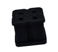 Zkydhbd Supporto per spazzolino da denti per teste elettriche in supporto elettrico a 2/4 fori in silicone per uso alimentare