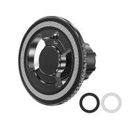 Zkydhbd Supporto per telefono in metallo per uso esteso con filettatura da 1/4 e slitta fredda per acquisire video parentesi telefonica globale