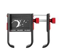 Zkydhbd Supporto per telefono per manubrio del motociclo Supporto rotante in alluminio antiurto per scooter bici cellulare Supporto per telefono da ciclismo in alluminio