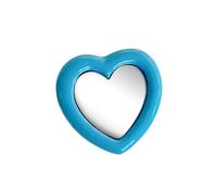 Zkydhbd Supporto per telefono retrattile a forma di cuore con supporto per telefono regolabile in vetro per controllo trucco e videochiamate elegante