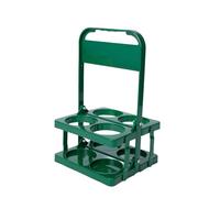 Zkydhbd Supporto pieghevole salvaspazio per bevande per 4 bottiglie di uso esterno, robusto e design portatile