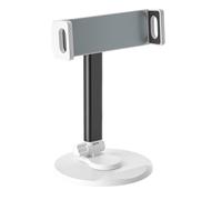 Zkydhbd Supporto regolabile da tavolo con morsetto girevole a 360 gradi con base in silicone antiscivolo per telefoni e tablet dock