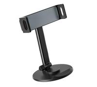 Zkydhbd Supporto regolabile da tavolo con morsetto girevole a 360 gradi con base in silicone antiscivolo per telefoni e tablet dock
