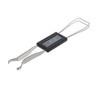 Zkydhbd Tastiera meccanica per estrattore dell'albero in metallo per estrattore Keycap per strumento di rimozione keycaps in acciaio con keycap anti-slittamentoKeycap budinoKeycapsAnime KeycapsSet di