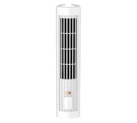 Zkydhbd Ventilatore da tavolo silenzioso con velocità regolabile, ricaricabile, struttura ABS, adatto per uso multifunzionale in ufficio o a casa torre senza lama
