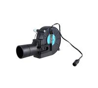 Zkydhbd Ventilatore portatile 24 V 9733 con ugello a clip in metallo senza spazzola 5000 giri/min 40CFM ventilatore per la costruzione e l'uso esterno ugello ventilatore