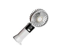 Zkydhbd Ventilatore portatile ricaricabile USB Silenzioso Palmare Piccolo 5 Velocità Impostazione Raffreddamento Per Viaggi Ufficio Casa Regalo di Compleanno