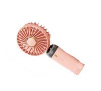 Zkydhbd Ventilatore portatile ricaricabile USB Silenzioso Palmare Piccolo 5 Velocità Impostazione Raffreddamento Per Viaggi Ufficio Casa Regalo di Compleanno