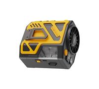 Zkydhbd Ventola in vita Clip Fan 6000mAh Silenzioso di raffreddamento da viaggio ricaricabile 100 Velocità regolabile Adatto per il lavoro all'aperto ABS Clip di raffreddamento