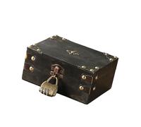 Zkydhbd Vintage Europeo di Legno Tronco di Viaggio Spazioso Caso Di Immagazzinaggio Per La Decorazione Domestica E Abbigliamento Organizzazione Casa