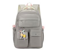 Zkydhbd Zaino di grande capacità per adolescenti, multi-tasca, casual, borsa scolastica per studenti, viaggi estetici per adolescenti, grande capacità, scuola, adolescenti, computer portatile leggero