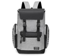 Zkydhbd Zaino grande capacità Bookbags 15.6 '' Laptop Daypack scuola college business zaino per adolescenti uomini viaggio escursionismo zaino Daypack, grigio