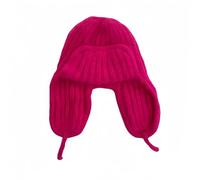 ZKYUCH Autunno Inverno Donne a Maglia Bombardiere Cappello Casual Stile Legame su Protezione dell'orecchio Cappelli Caldi a Prova di Vento,Color2
