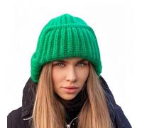 ZKYUCH Autunno Inverno Donne a Maglia Bombardiere Cappello Casual Stile Legame su Protezione dell'orecchio Cappelli Caldi a Prova di Vento,Color1