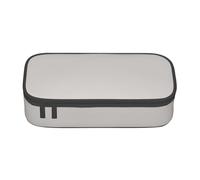 ZKZBDPLK Astuccio a strati ad alta capacità con stampa di pappagalli, versatile astuccio organizer con stampa completa, realizzato in resistente tessuto Oxford, Grigio agata., Taglia unica, Set di