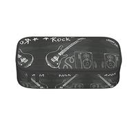 ZKZBDPLK Astuccio a strati ad alta capacità, con stampa Love Rock, versatile, con stampa completa, realizzato in resistente tessuto Oxford, Amore Rock, Taglia unica, Set di zaini per la scuola