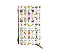 ZKZBDPLK Portafoglio lungo in pelle con stampa di pesce volante di cartamo - Pochette di alta qualità con design completo di stampa - Una splendida dichiarazione di classe e durata, Introduzione di