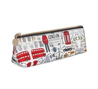 ZKZBDPLK Red Sky at Night Starry Print - Astuccio portapenne a triangolo in pelle con stampa su tutta la superficie, astuccio compatto e versatile, I Love London., Taglia unica, Set di zaini per la