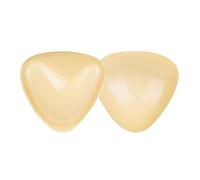 ZKZFCAI Imbottitura Reggiseno Push Up Imbottitura Per Reggiseno Pad Di Bikini Inserti Pad Inserti Rimovibile Triangolo Push Up Inserti Reggiseno Doppia-Faccia Coppe Adesive Seno (1#, one size)