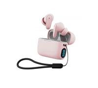 ZL20pro Bluetooth 5.3 True Wireless Touch Control Stereo Sound Earphones Pink