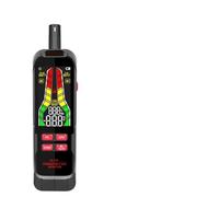 ZL73B rilevatore di perdite di gas con allarme acustico, display LCD, rilevatore di gas combustibili, analizzatore di temperatura e umidità del gas, strumento di test elettrico per lavoro e casa