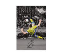 Zlatan Ibrahimovic 1, poster su tela per camera da letto, 40 x 60 cm