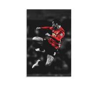 Zlatan Ibrahimović Poster artistico anti schizzi per soggiorno e camera da letto dipinti da appendere adatti per più scenari senza bisogno di punzonatura facile da installare adatto per regali e uso