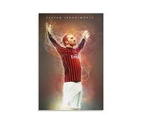 Zlatan Ibrahimovic Poster Stampa su tela Poster su tela Poster Art Decor Modern Home Artworks Idea regalo 60 x 90 cm