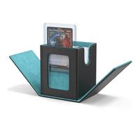 ZLCA MTG Deck Box con finestra di visualizzazione Commander, scatola per la conservazione di carte, contiene 100 carte a doppia bustina protettiva, adatta per carte TCG/CCG/PTCG/EDH/Magic/Sport