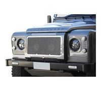 ZLD47807 GRIGLIA RADIATORE DEFENDER CON ARIA CONDIZIONATA INOX SILVER LUCIDO
